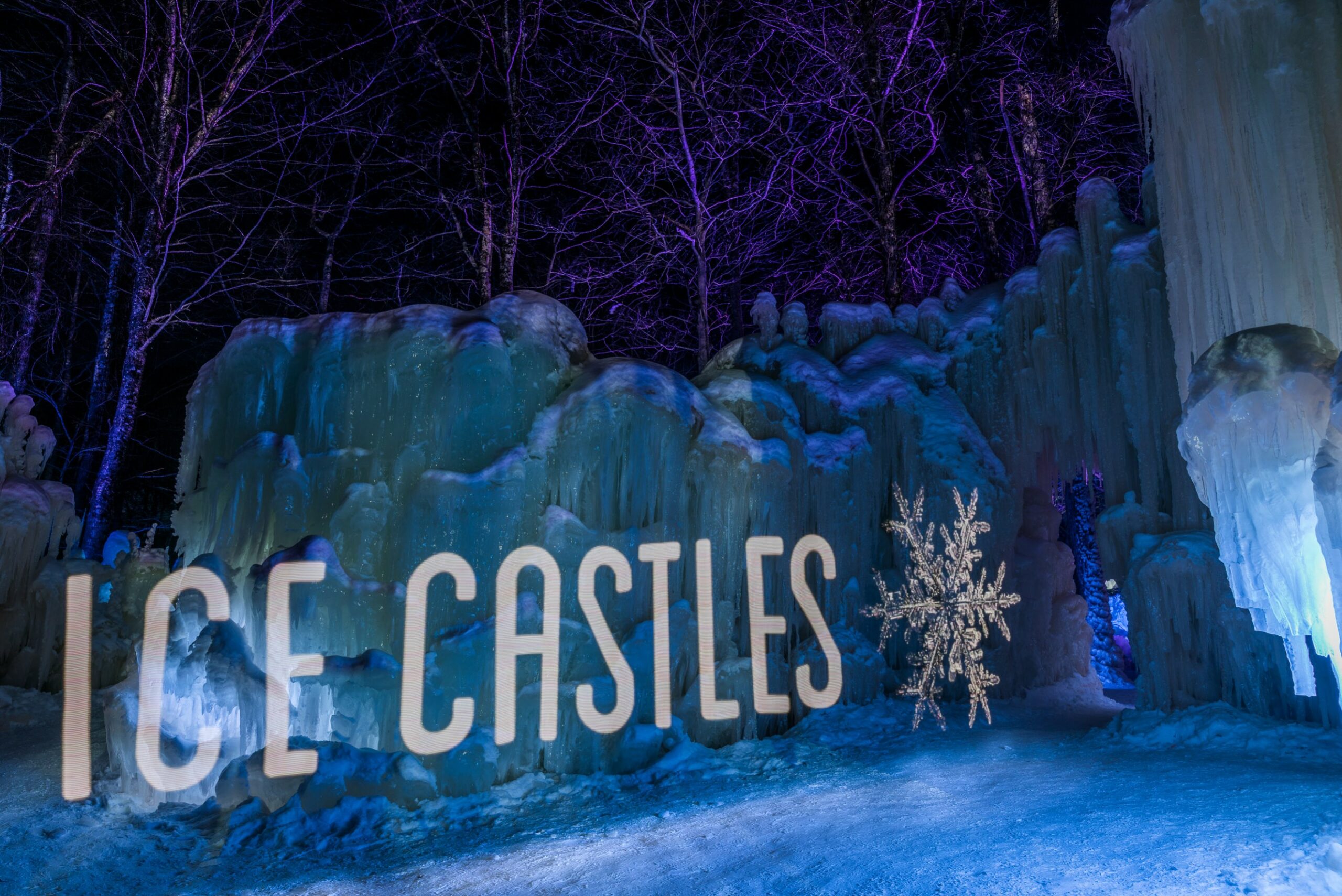Ice Castles Stratton, Vermont